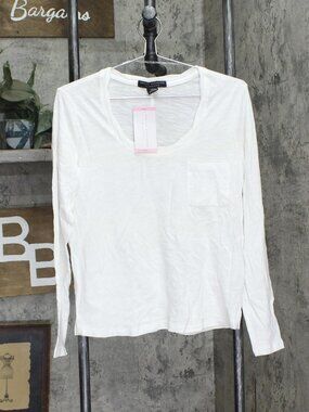 Tan Social Standard By Sanctuary Dylan Scoop Neck Long Sleeve T Shirt Sz XL